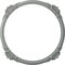 Ekena Millwork 40 5/8-in. OD x 35 1/2-in. ID x 2 5/8-in. W x 7/8-in. P Shell Ceiling Ring Kit CRK41SH - alternate 4